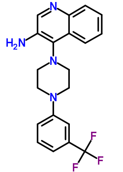 16122-20-6  4-{4-[3-(trifluoromethyl)phenyl]piperazin-1-yl}quinolin-3-amine