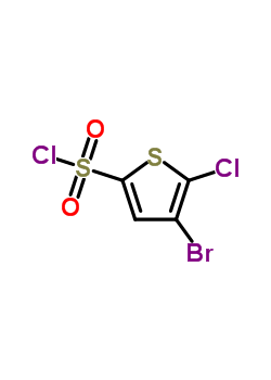 4-Bromo-5-chlorothiophene-2-sulphonyl chloride
