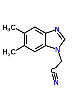 167980-30-5  1H-Benzimidazole-1-acetonitrile,5,6-dimethyl-(9CI)