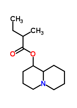 16899-89-1  octahydro-2H-quinolizin-1-yl 2-methylbutanoate