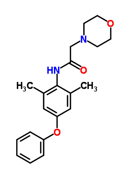 17060-65-0  N-(2,6-dimethyl-4-phenoxyphenyl)-2-(morpholin-4-yl)acetamide