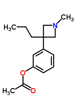 17184-85-9  3-(1-methyl-3-propylazetidin-3-yl)phenyl acetate