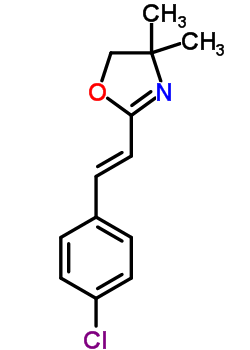 1751-77-5  2-[(E)-2-(4-chlorophenyl)ethenyl]-4,4-dimethyl-4,5-dihydro-1,3-oxazole