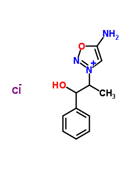 17583-77-6  5-amino-3-(1-hydroxy-1-phenylpropan-2-yl)-1,2,3-oxadiazol-3-ium chloride