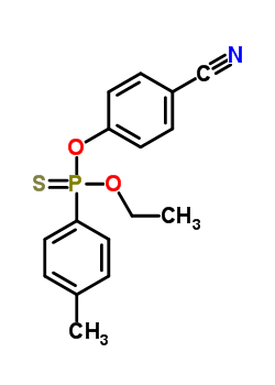 17963-69-8  (4-metilfenil)fosfonotioato de O-(4-cianofenil)O-etilo