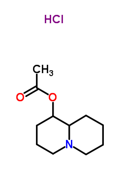 18122-51-5  octahydro-2H-quinolizin-1-yl acetate hydrochloride (1:1)