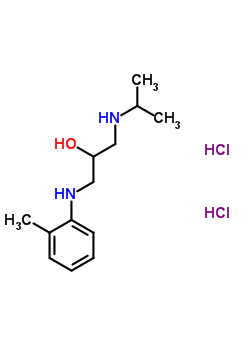 20013-86-9  1-[(2-methylphenyl)amino]-3-(propan-2-ylamino)propan-2-ol dihydrochloride