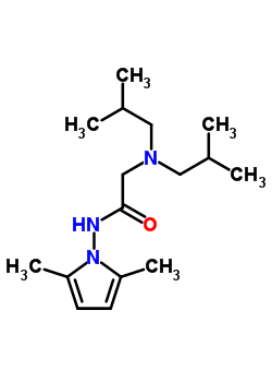 20675-52-9  N-(2,5-dimethyl-1H-pyrrol-1-yl)-N~2~,N~2~-bis(2-methylpropyl)glycinamide