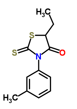 23605-91-6  5-ethyl-3-(3-methylphenyl)-2-thioxo-1,3-thiazolidin-4-one