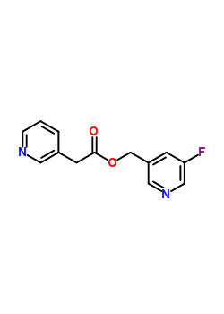 23723-36-6  (5-fluoropyridin-3-yl)methyl pyridin-3-ylacetate