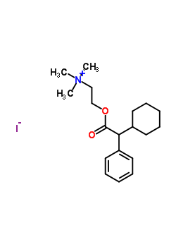 2424-74-0  2-{[cyclohexyl(phenyl)acetyl]oxy}-N,N,N-trimethylethanaminium iodide