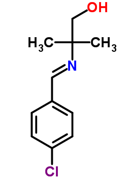 25457-95-8  2-{[(E)-(4-chlorophenyl)methylidene]amino}-2-methylpropan-1-ol