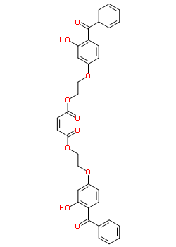 28716-44-1  bis{2-[3-hydroxy-4-(phenylcarbonyl)phenoxy]ethyl} (2Z)-but-2-enedioate