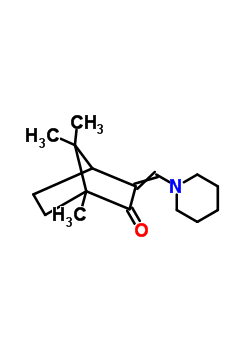 28945-63-3  (3Z)-1,7,7-trimethyl-3-(piperidin-1-ylmethylene)bicyclo[2.2.1]heptan-2-one
