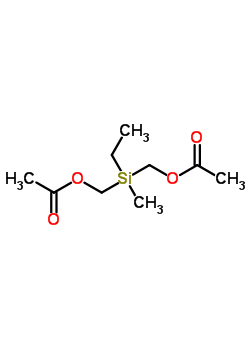 2917-60-4  [ethyl(methyl)silanediyl]dimethanediyl diacetate