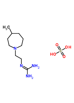 2948-77-8  2-[2-(4-methylazepan-1-yl)ethyl]guanidine sulfate (1:1)