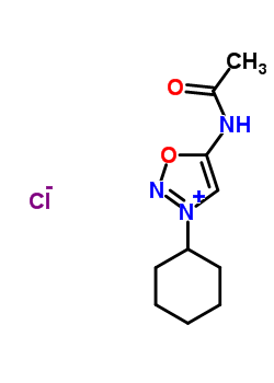 29836-66-6  5-(acetylamino)-3-cyclohexyl-1,2,3-oxadiazol-3-ium chloride