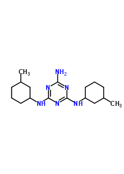 30072-60-7  N~2~,N~4~-bis(3-methylcyclohexyl)-1,3,5-triazine-2,4,6-triamine