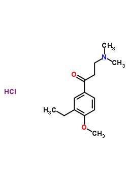 30195-60-9  3-(dimethylamino)-1-(3-ethyl-4-methoxyphenyl)propan-1-one hydrochloride (1:1)