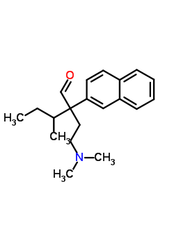 30301-14-5  2-[2-(dimethylamino)ethyl]-3-methyl-2-(naphthalen-2-yl)pentanal