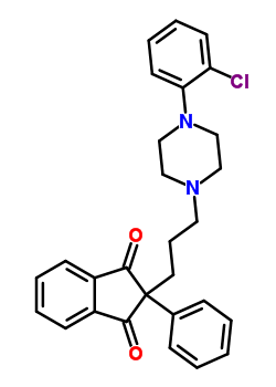 31804-91-8  2-{3-[4-(2-chlorophenyl)piperazin-1-yl]propyl}-2-phenyl-1H-indene-1,3(2H)-dione