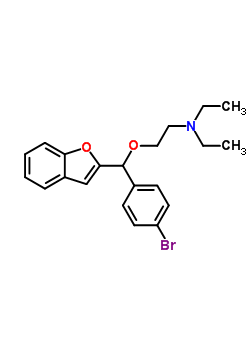 32779-47-8  2-[1-benzofuran-2-yl(4-bromophenyl)methoxy]-N,N-diethylethanamine
