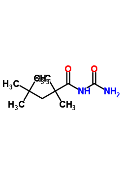 32905-71-8  N-carbamoyl-2,2,4,4-tetramethylpentanamide