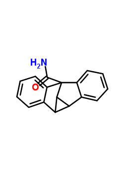35021-64-8  4c,8d-dihydrodibenzo[a,f]cyclopropa[cd]pentalene-8b(4bH)-carboxamide