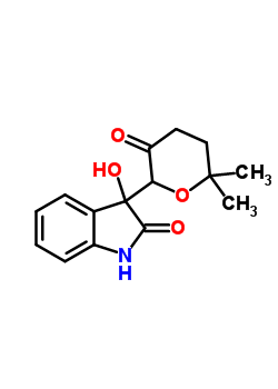361179-31-9  3-(6,6-dimethyl-3-oxotetrahydro-2H-pyran-2-yl)-3-hydroxy-1,3-dihydro-2H-indol-2-one