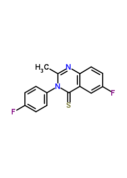 49579-47-7  6-fluoro-3-(4-fluorophenyl)-2-methylquinazoline-4(3H)-thione