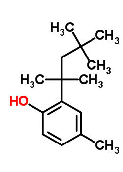 4979-46-8  4-methyl-2-(2,4,4-trimethylpentan-2-yl)phenol