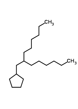 55044-77-4  (2-hexyloctyl)cyclopentane