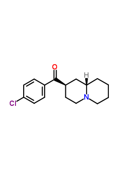 57661-45-7  (4-chlorophenyl)[(2R,9aS)-octahydro-2H-quinolizin-2-yl]methanone