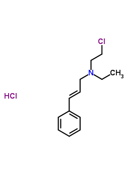 63957-21-1  (2E)-N-(2-chloroethyl)-N-ethyl-3-phenylprop-2-en-1-amine hydrochloride