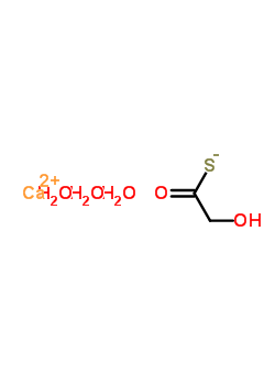 Mercaptoacetic acid calcium salt trihydrate