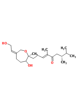 67359-27-7  (3E,7R)-1-[(2S,6Z)-3-hydroxy-6-(2-hydroxyethylidene)-2-methyloxepan-2-yl]-4,7,8-trimethylnon-3-en-5-one