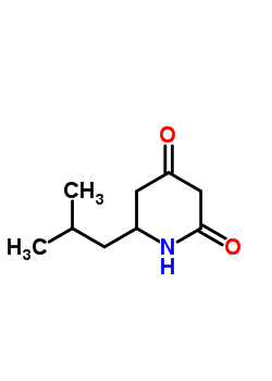 7230-10-6  6-(2-methylpropyl)piperidine-2,4-dione