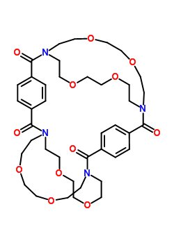 7239-77-2  11,14,27,30,35,38,45,48-octaoxa-1,8,17,24-tetraazapentacyclo[22.8.8.8~8,17~.2~3,6~.2~19,22~]dopentaconta-3,5,19,21,41,51-hexaene-2,7,18,23-tetrone
