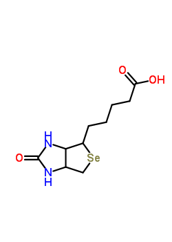 7240-34-8  5-(2-oxohexahydro-1H-selenopheno[3,4-d]imidazol-4-yl)pentanoic acid