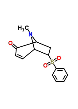 7240-96-2  8-methyl-6-(phenylsulfonyl)-8-azabicyclo[3.2.1]oct-3-en-2-one