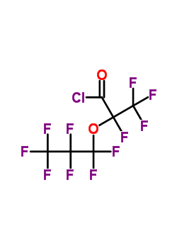 72848-57-8  Tetrafluoro-2-(heptafluoro-1-propoxy)propanoyl chloride