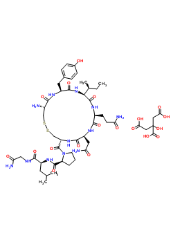 74499-03-9  oxytocin dihydrogen citrate
