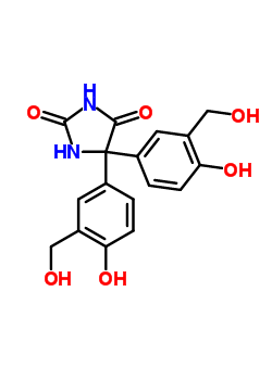 74697-45-3  5,5-bis[4-hydroxy-3-(hydroxymethyl)phenyl]imidazolidine-2,4-dione