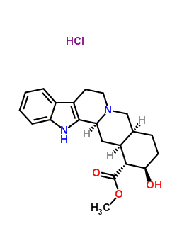 75431-45-7  methyl (16alpha,17beta,20alpha)-17-hydroxyyohimban-16-carboxylate hydrochloride