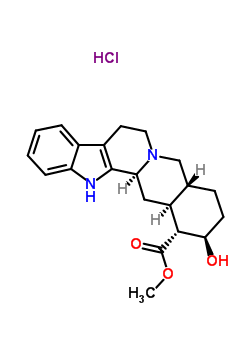 75444-63-2  methyl (16alpha,17beta)-17-hydroxyyohimban-16-carboxylate hydrochloride