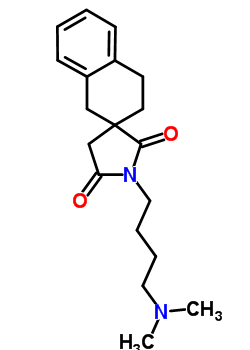 75657-36-2  1'-[4-(dimethylamino)butyl]-3,4-dihydro-1H,2'H,5'H-spiro[naphthalene-2,3'-pyrrolidine]-2',5'-dione