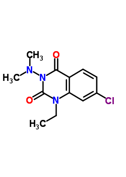 75906-82-0  7-chloro-3-(dimethylamino)-1-ethylquinazoline-2,4(1H,3H)-dione