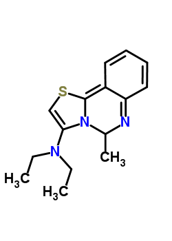 76982-21-3  N,N-diethyl-5-methyl-5H-[1,3]thiazolo[3,2-c]quinazolin-3-amine