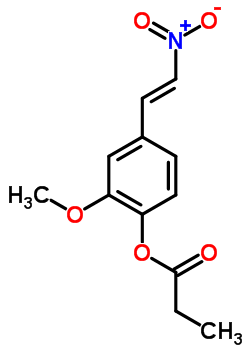 77913-02-1  2-methoxy-4-[(E)-2-nitroethenyl]phenyl propanoate