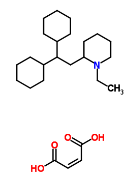 78662-35-8  2-(2,2-dicyclohexylethyl)-1-ethylpiperidine (2Z)-but-2-enedioate